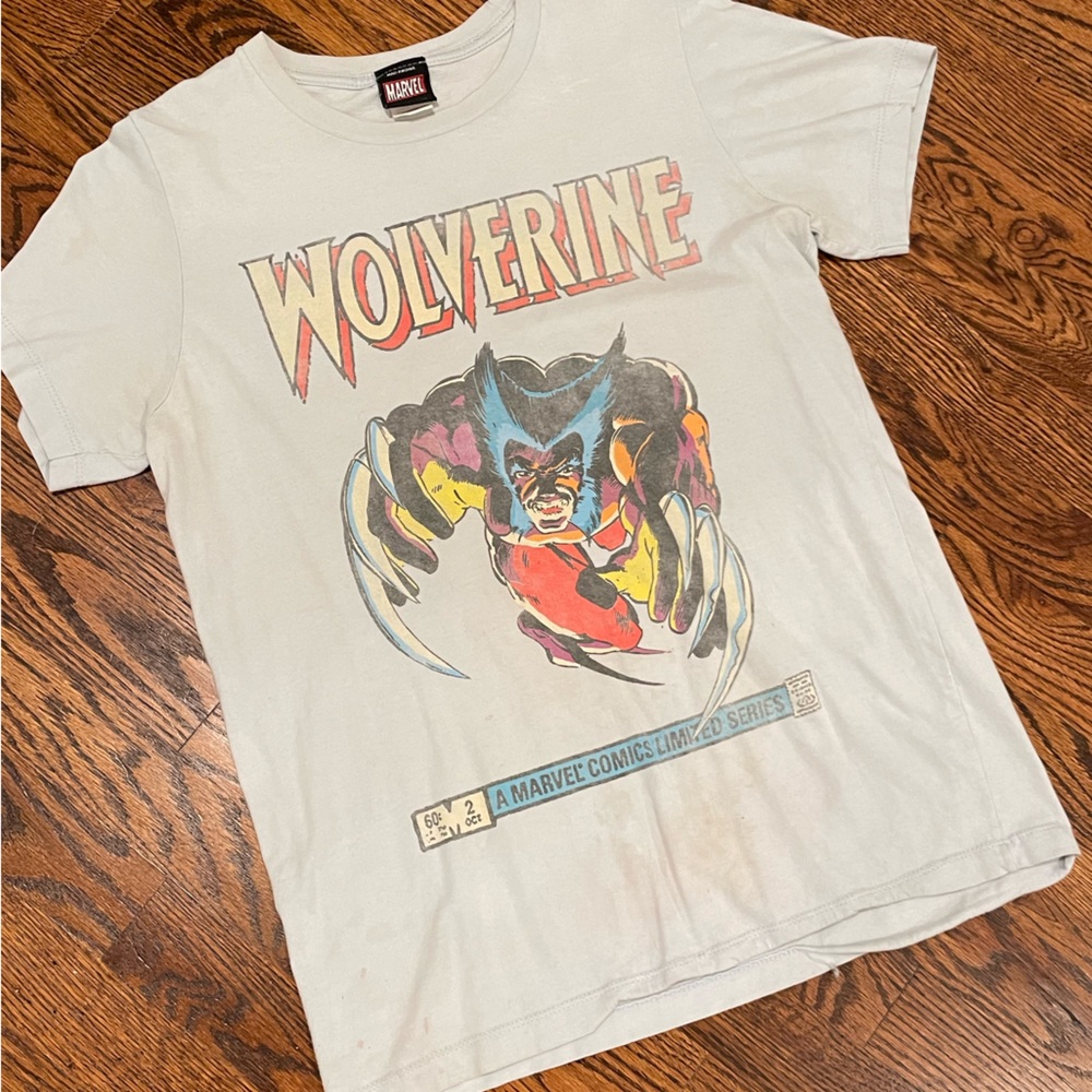 Vintage Women’s Wolverine Shirt by Marvel Comics